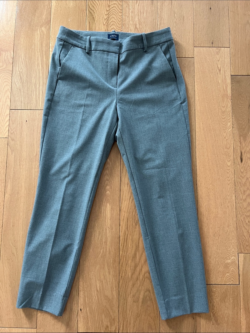 J. Crew Gray Ruby Dress Pants in Slate Gray size 10